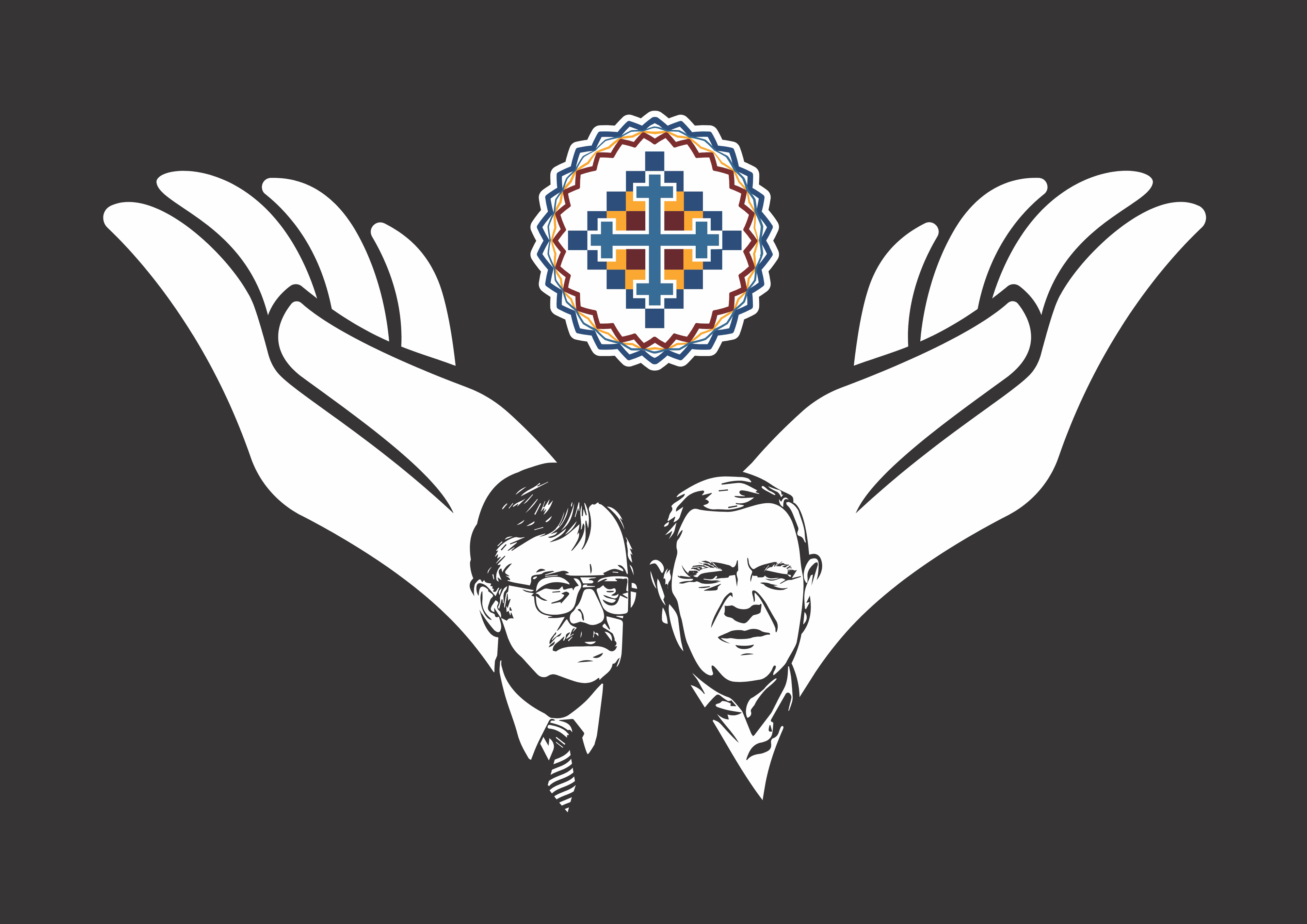 Oficijalni ogo povodom jubileja Udruženja
